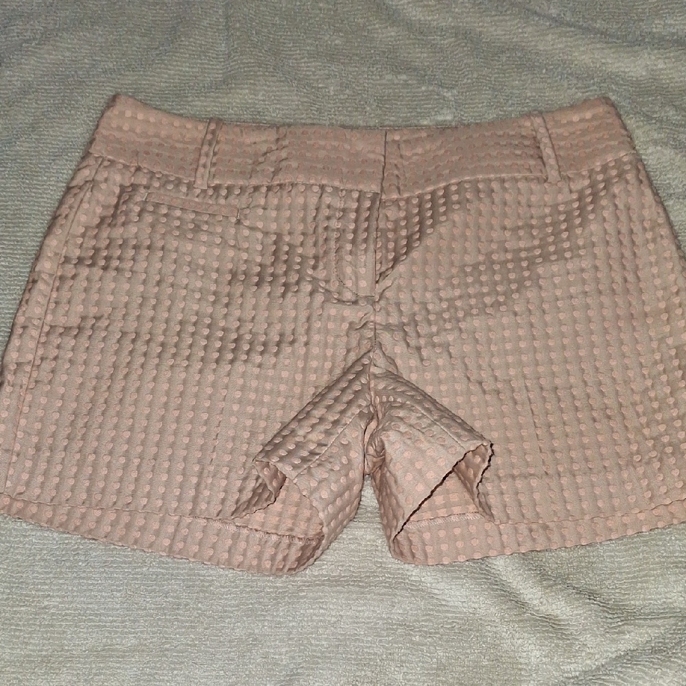LOFT Tan High Waist Shorts for Effortless Style